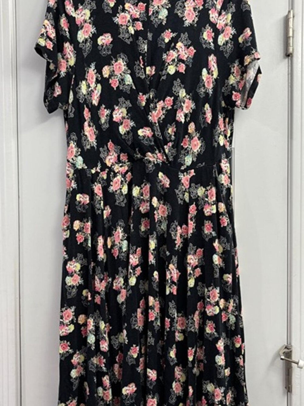 Dress - Black Multi Floral